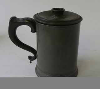 Rare Antique Pewter Dr Mudge ' S Patent Pewter Tankard Inhaler Circa 1850 photo