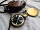 Antique Sighting Compass British Instrument Engineer.  Senior Wwi Officer Map Engineering photo 5