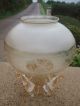 Oil Lamp Shade With Amber Tint (4 