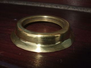 Brass Duplex Oil Lamp Burner Collar (1.  1/2 