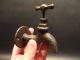 Vintage Antique Style Cast Iron Faux Fake Faucet Hook Hanger Hooks & Brackets photo 2