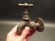 Vintage Antique Style Cast Iron Faux Fake Faucet Hook Hanger Hooks & Brackets photo 8