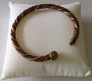 Vintage African Manila Bangle.  Old African Jewellery.  Hand Made. photo