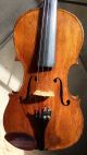 4/4 Old Italian Labeled Violin - Andaldo Poggi Fece Bologna Anno 1928 String photo 3