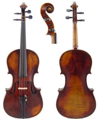 Fine,  Antique Old Italian School Violin 4/4 photo