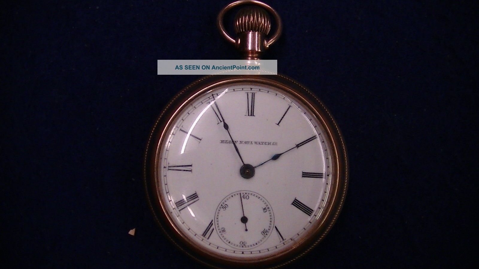 Elgin Pocket Watch 1887 Gold Plated Case Grade 73 18 S 7 Jewels Other Antiquities photo