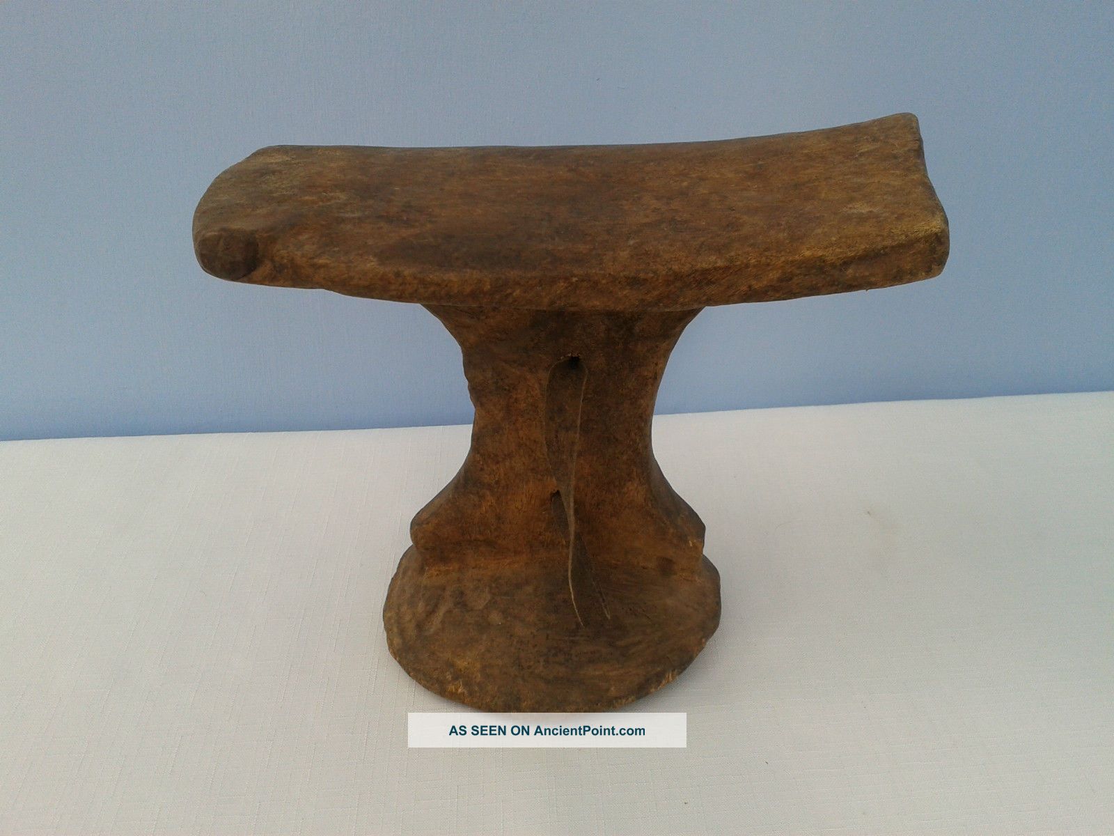 Vintage Besmo African Tribal Wood Head/neck Rest Other African Antiques photo