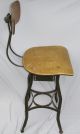 Vintage Toledo Metal Furniture Co.  Drafting Chair Post-1950 photo 3