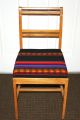 Vintage Mid Century Modern American Mission Oak Wood Carper Style Chair 1950 ' S Post-1950 photo 4