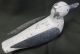 Wood Duck - Hand Carved - Body Is Wood Painted White - Wings Are Tin - Dowel Nos Primitives photo 6