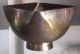 Mid Century Mod Ward Bennett Designs Silver Plated Footed Bowl Small Mid-Century Modernism photo 3