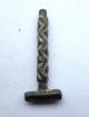 Ancient Nordic Bronze With Pattern - Thor Hammer - Amulet 8 - 10th Ad (173 -) Scandinavian photo 3