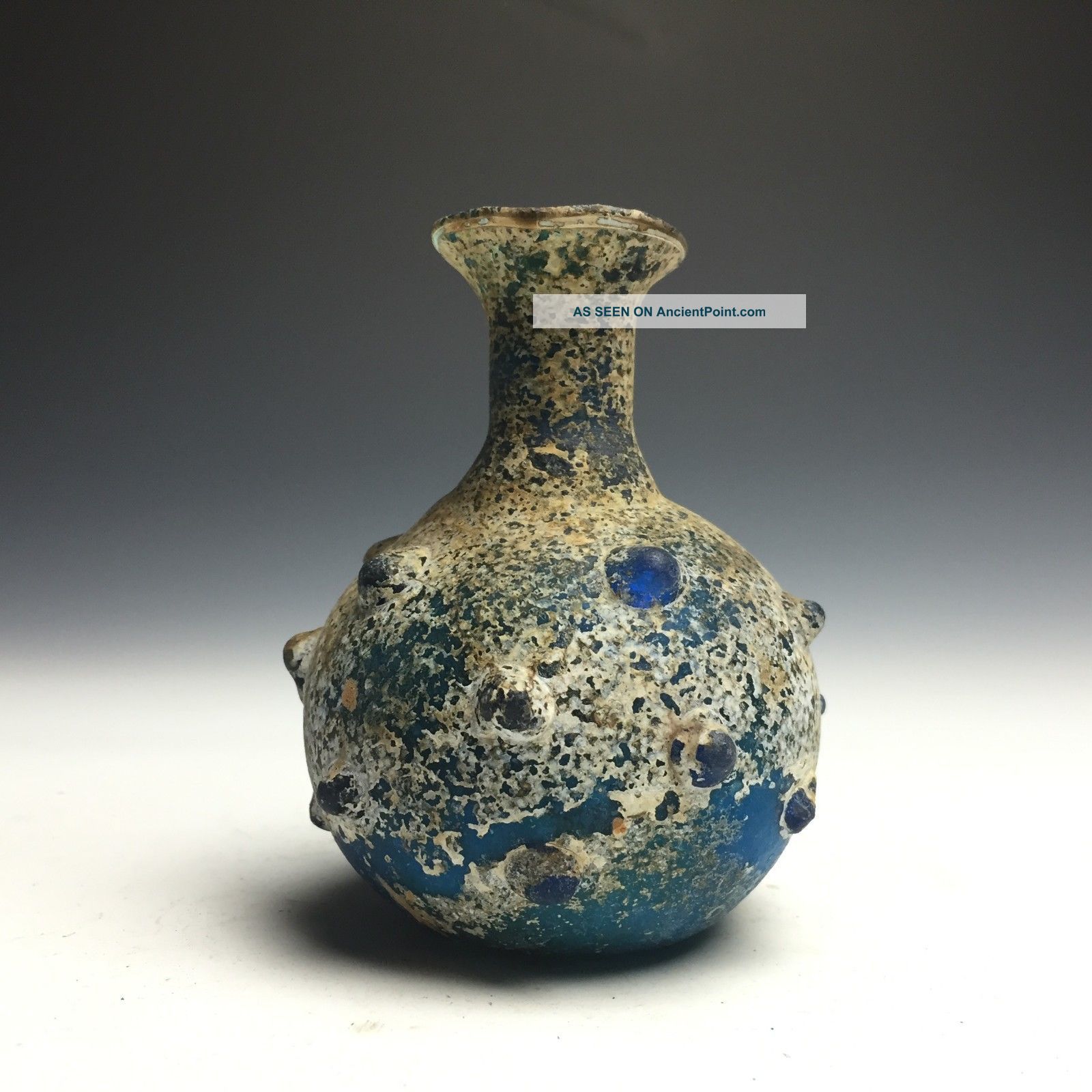 A Ancient Roman Glass Bottle 6 Roman photo