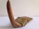 Most Unusual Very Old Wooden Object - Shoe? Glove?what Is It? Other Ethnographic Antiques photo 1