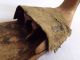 Most Unusual Very Old Wooden Object - Shoe? Glove?what Is It? Other Ethnographic Antiques photo 5