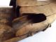 Most Unusual Very Old Wooden Object - Shoe? Glove?what Is It? Other Ethnographic Antiques photo 6