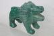 African Tribal Hand - Carved Malachite Green Stone Lion Statue Figure Rare 22kg Other African Antiques photo 9