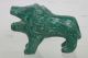 African Tribal Hand - Carved Malachite Green Stone Lion Statue Figure Rare 22kg Other African Antiques photo 1