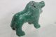 African Tribal Hand - Carved Malachite Green Stone Lion Statue Figure Rare 22kg Other African Antiques photo 8