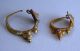 2000 Years Old Ancient Gold Earrings Roman Empire Rare Antique Piece Of Jewelry Roman photo 1