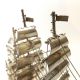 Sailing Tall Ship Desk Model Arm Cuauhtémoc Solid Sterling Silver Mexico 925 Chinese photo 6