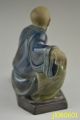 Collectible China Handwork Porcelain Carve Chinese Kung Fu Big Statue Other Antique Chinese Statues photo 3