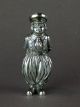 Antique Pair German 800 Sterling Silver Hanau Figural Dutch Boy Salt Shakers173g Salt & Pepper Shakers photo 1