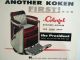 Vintage 1950 ' S Koken President Two Tone Club Barber Chair Color Sign/ad Barber Chairs photo 1
