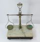 Technical Balance Countertop Italian Scale Of D.  Ganzi Milano 60 Gram Marble 19c Scales photo 1