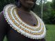 Masai Lady Collar Home Decor Authentic Tanzanian Culture Kilimanjaro Gift Jewelry photo 2