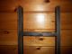 Primitive Black 3 Ft.  Straight Ladder/country/rustic/distressed/old/worn Primitives photo 1