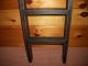 Primitive Black 3 Ft.  Straight Ladder/country/rustic/distressed/old/worn Primitives photo 3