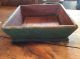 Antique Primitive Green Apple Box/tray Primitives photo 2