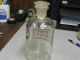 Vintage Laboratory Pharmacy Pyrex Science Jar With Stopper Ether (c2h5) 2o Great Bottles & Jars photo 2