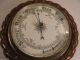 Antique Rope Twist Aneroid Barometer Other Antique Science Equip photo 1
