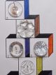 27 Antique & Vintage Clear Glass Buttons Decorative Card Blocks Buttons photo 2