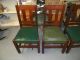 4 Quaint Furniture Stickley Bros.  Quartered Oak Slat Back Dining Chairs 371 1/2 1900-1950 photo 1