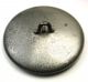 Med Sz.  Antique Steel Cup Button Fancy Brass Floral Design & Cut Steel Accents Buttons photo 1