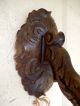 Pair Antique Europen Carved Wood Sconces - Acanthus Leaf Design. Chandeliers, Fixtures, Sconces photo 2
