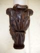 Pair Antique Europen Carved Wood Sconces - Acanthus Leaf Design. Chandeliers, Fixtures, Sconces photo 3