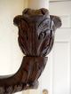 Pair Antique Europen Carved Wood Sconces - Acanthus Leaf Design. Chandeliers, Fixtures, Sconces photo 4