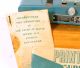 Antique Print O Matic Art Deco Printing Machine Model A2r Card Size Stencil Binding, Embossing & Printing photo 1