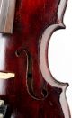 Rare And Interesting Antique Mid 19th Century English Violin - String photo 5