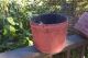 Primitive Early Old Wood Sap Bucket W/ Dry Red Paint Primitives photo 6
