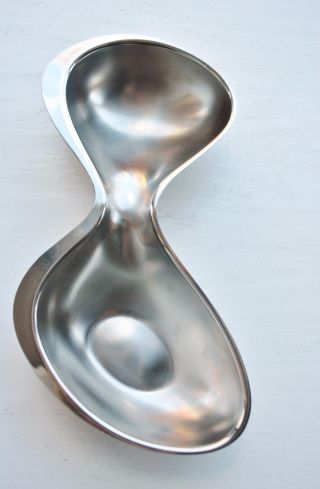 Alessi Babyboop Dish By Ron Arad 18/10 Stainless Steel photo