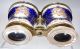 Antique 19th Century Ceramic Gilded French Victorian Opera Glasses Paris France Victorian photo 1