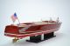 Chris Craft Racing Runabout 1953 - Handmade Wooden Classic Speedboat Model Model Ships photo 4