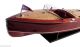 Chris Craft Racing Runabout 1953 - Handmade Wooden Classic Speedboat Model Model Ships photo 6