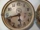 Vintage Brass Chelsea Ship ' S Clock 1940 ' S Hinged Bezel Time Only Clocks photo 3