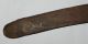 Very Old Aboriginal Stone Cut Boomerang - Fluted Pacific Islands & Oceania photo 6
